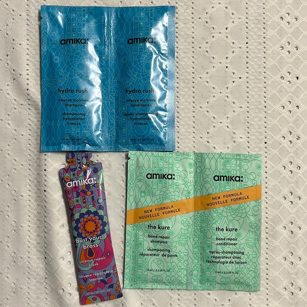 amika hair samples